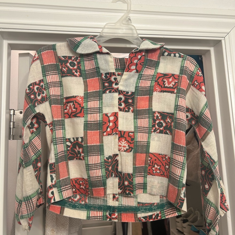 FREAKING CUTE!! Custom Vintage Crop Top!!